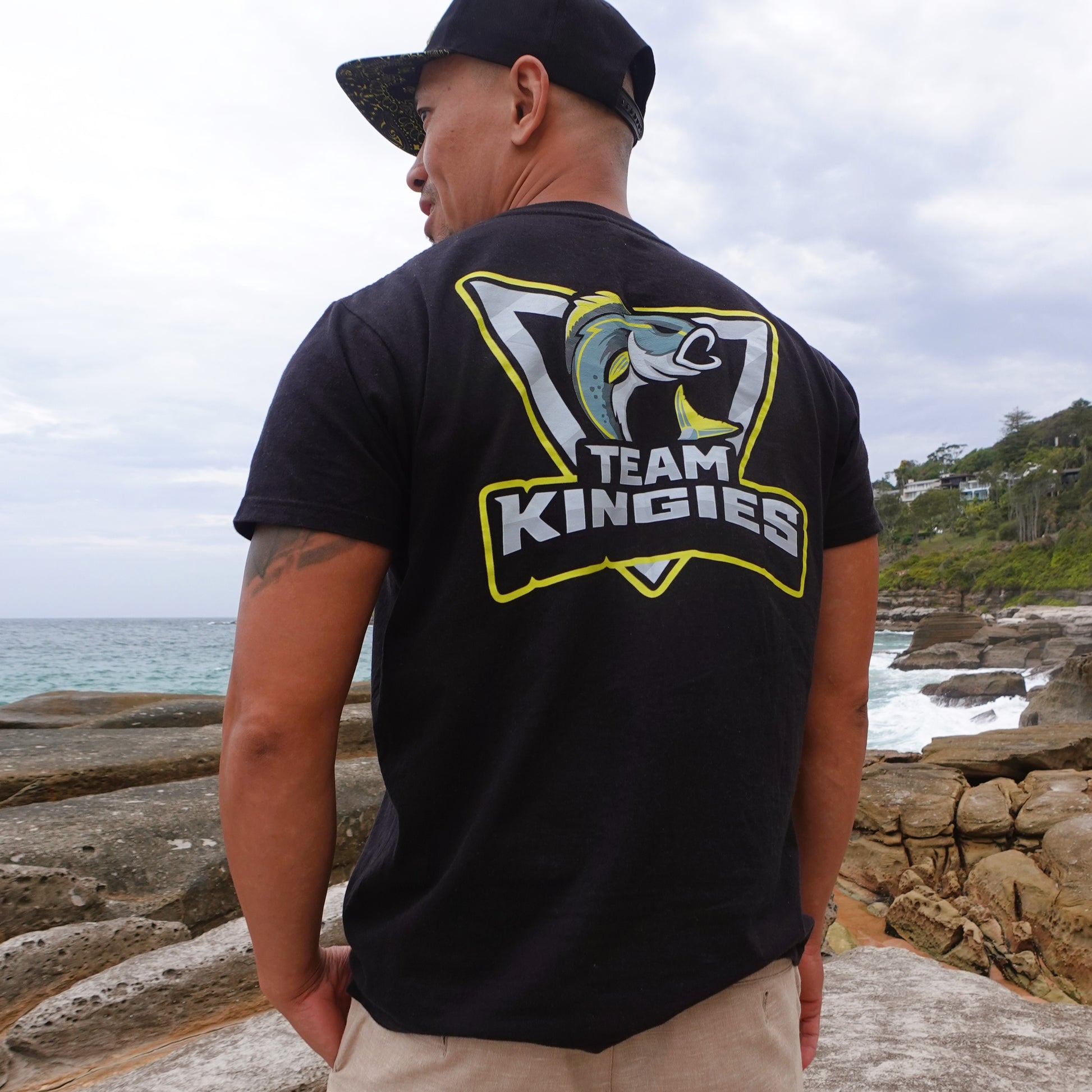 Fishing Tee Shirt, Rock Fishing Apparel – Team Kingies